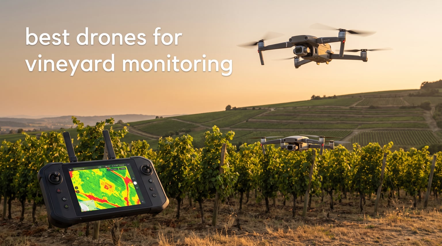 best drones for vineyard monitoring