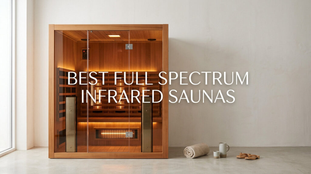 best full spectrum infrared saunas