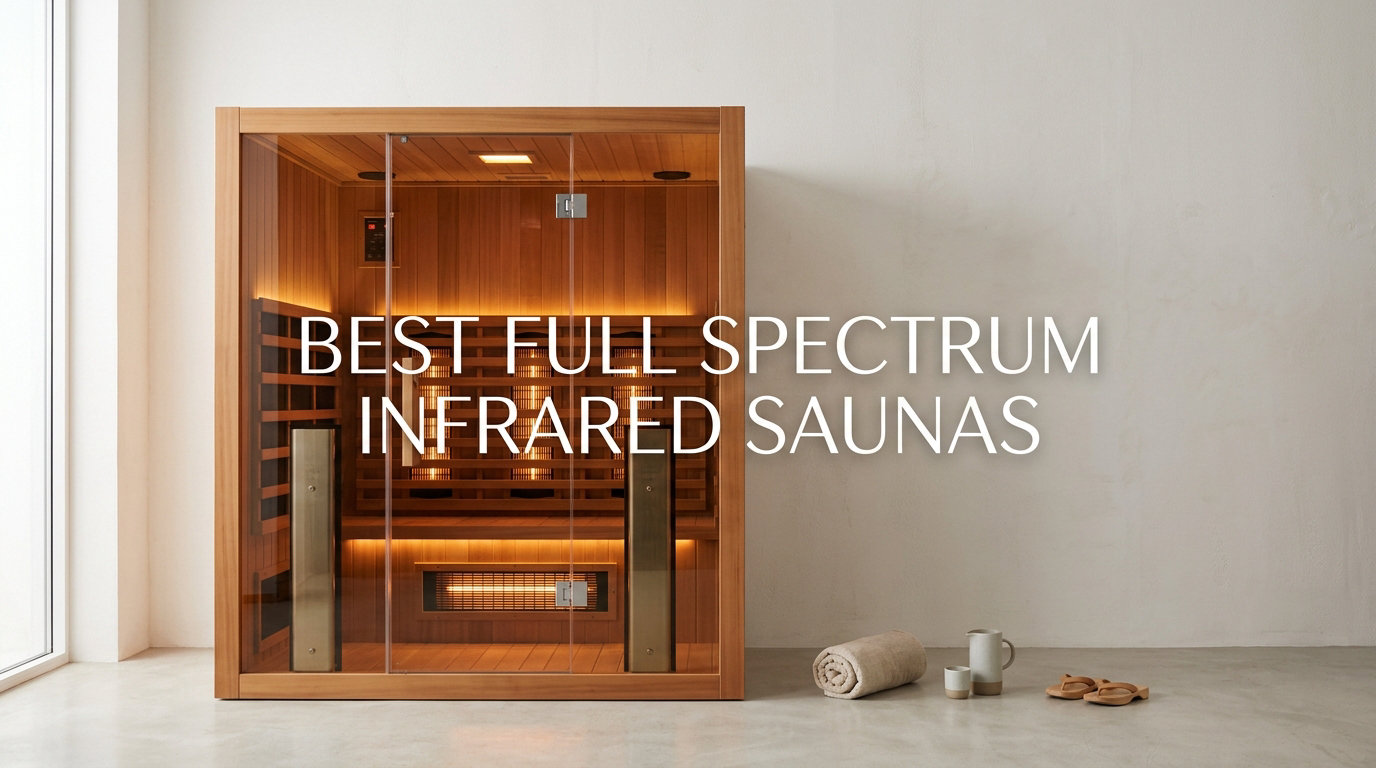 best full spectrum infrared saunas