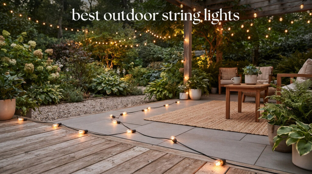 best outdoor string lights