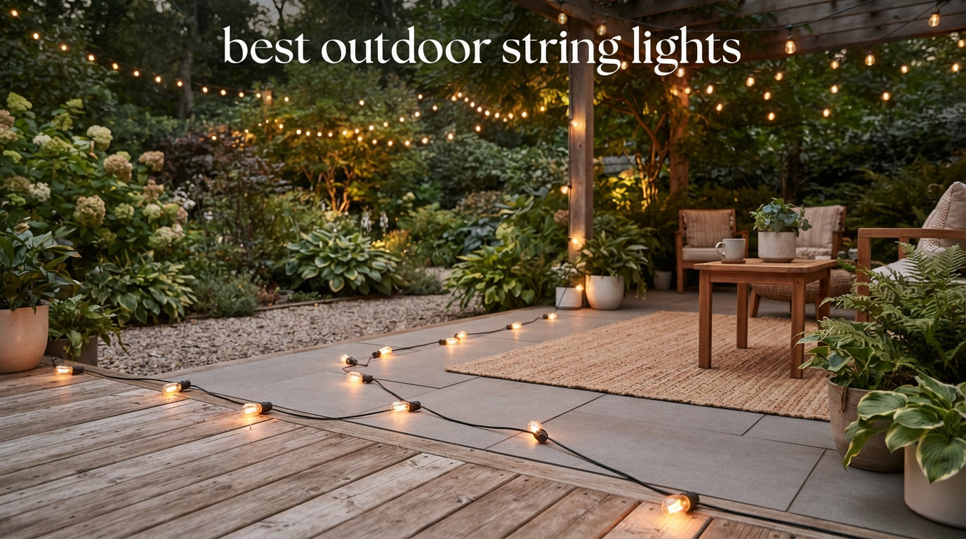 best outdoor string lights
