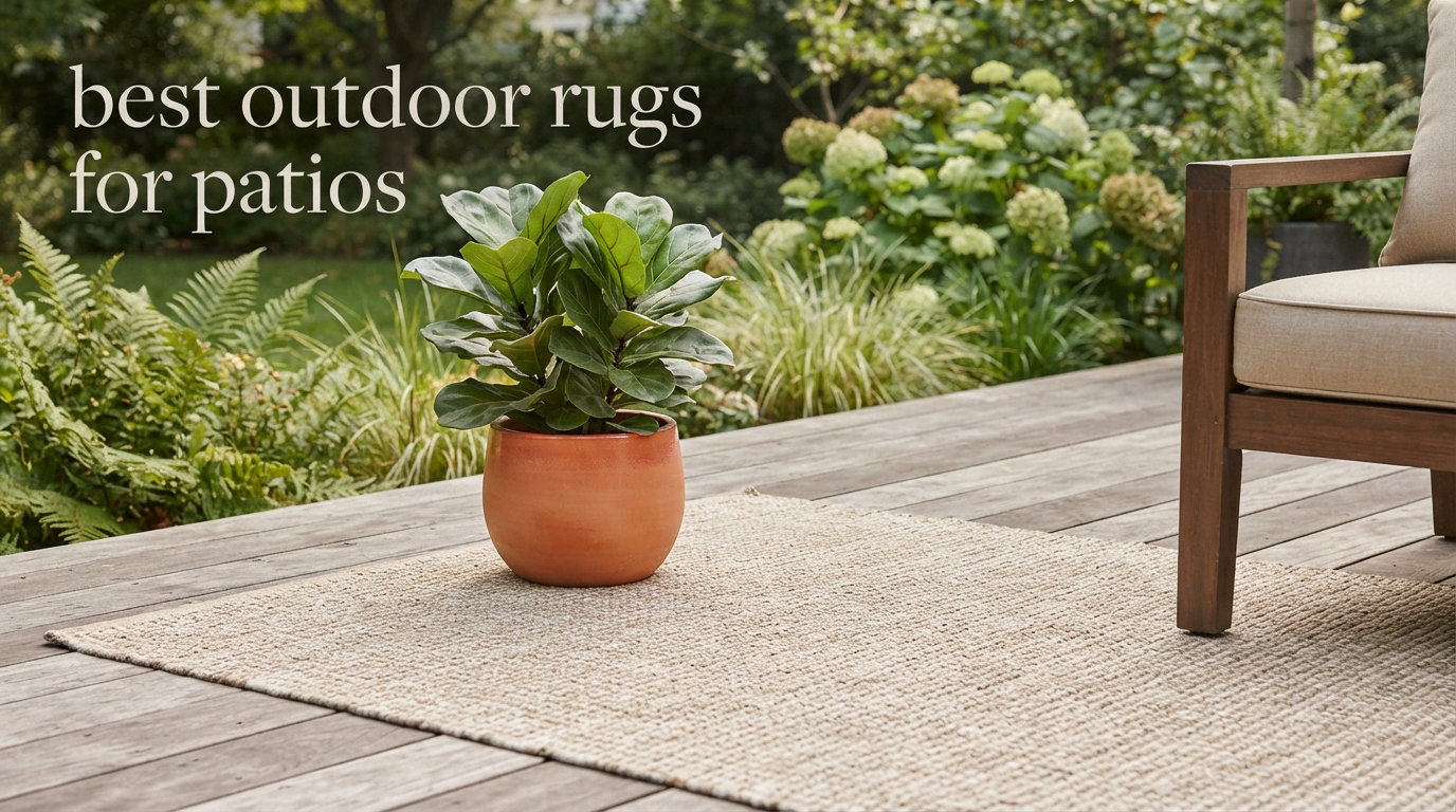 best outdoor rugs for patios