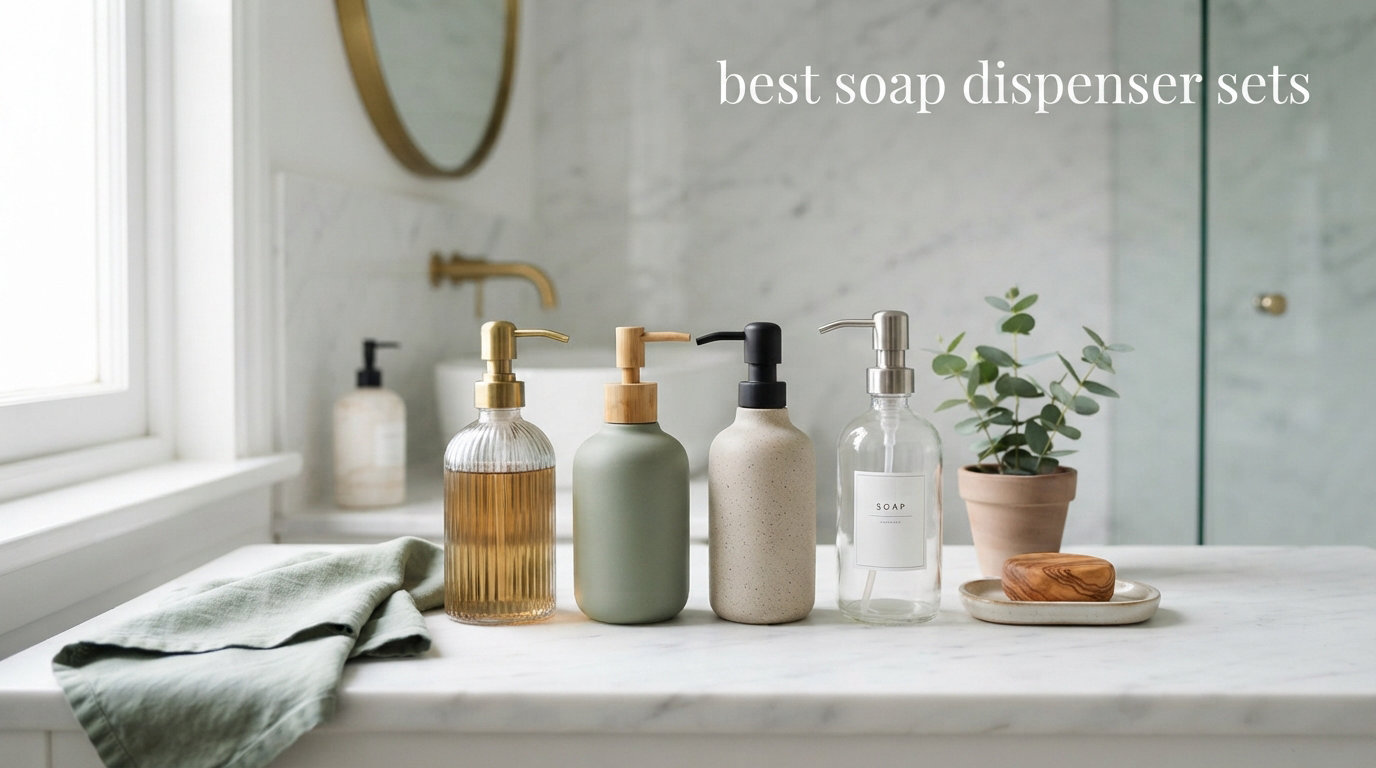 best soap dispenser sets