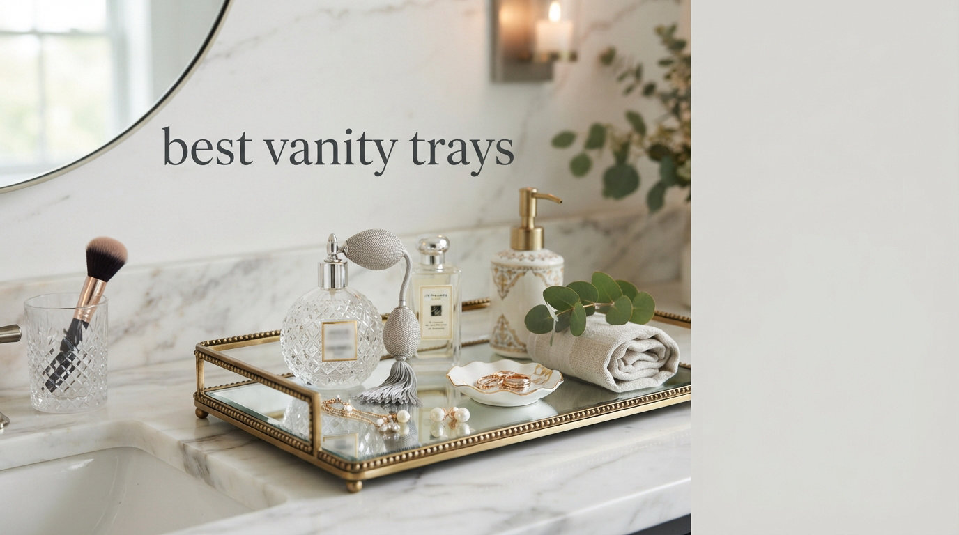best vanity trays
