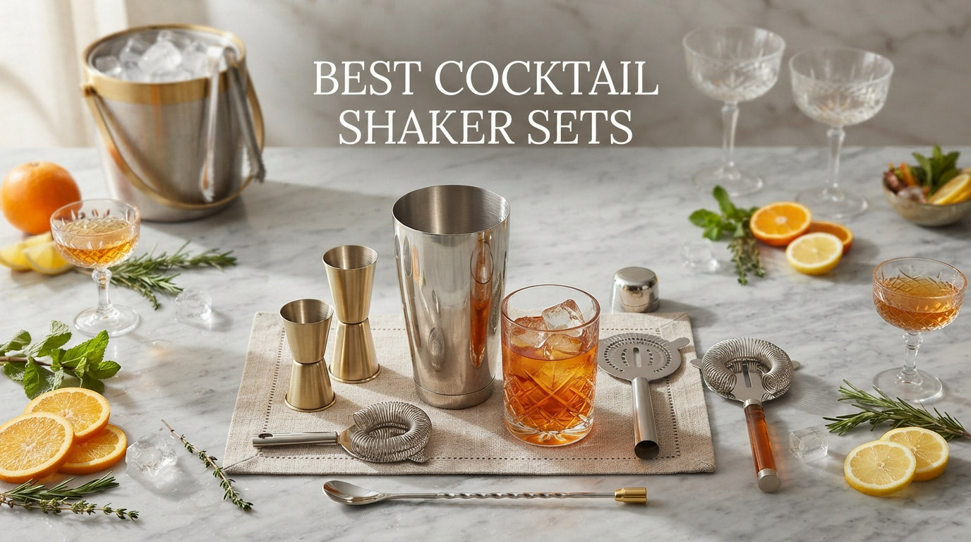 best cocktail shaker sets