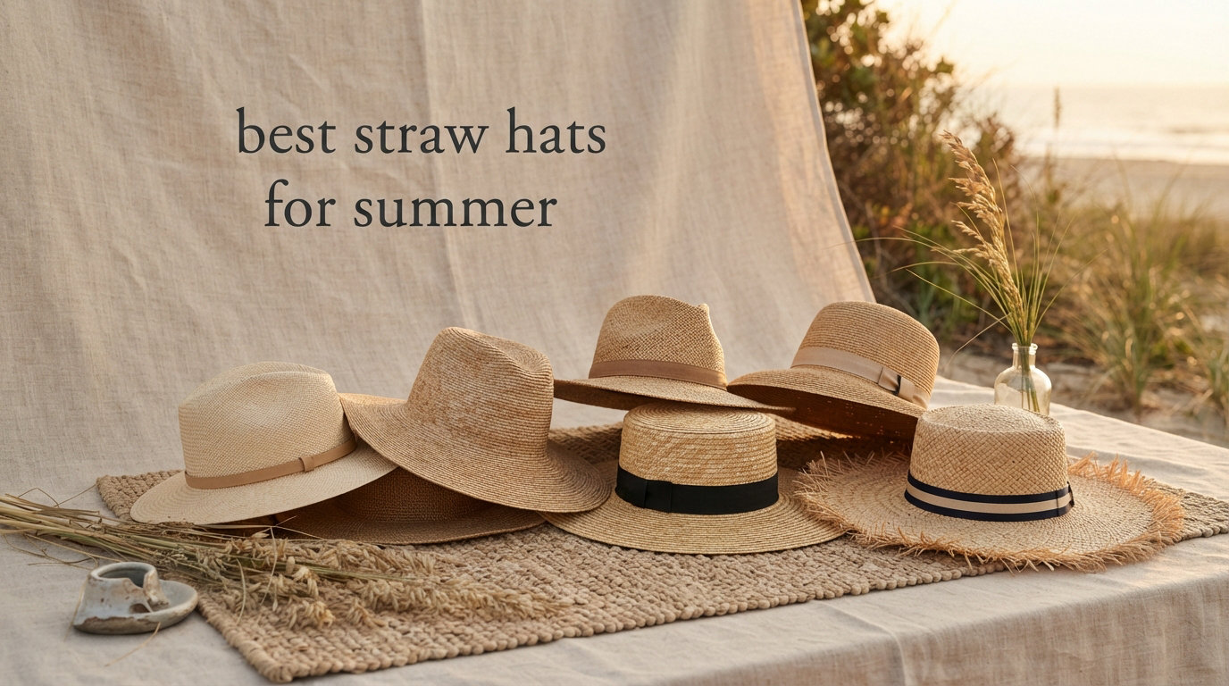 best straw hats for summer