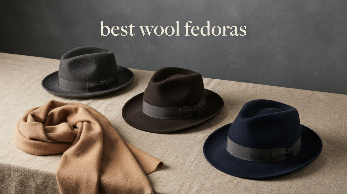 best wool fedoras