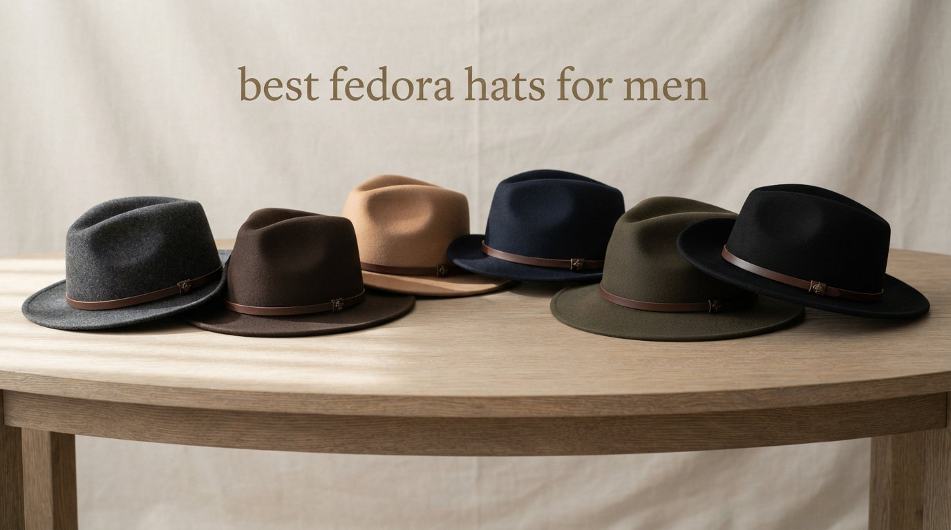 best fedora hats for men