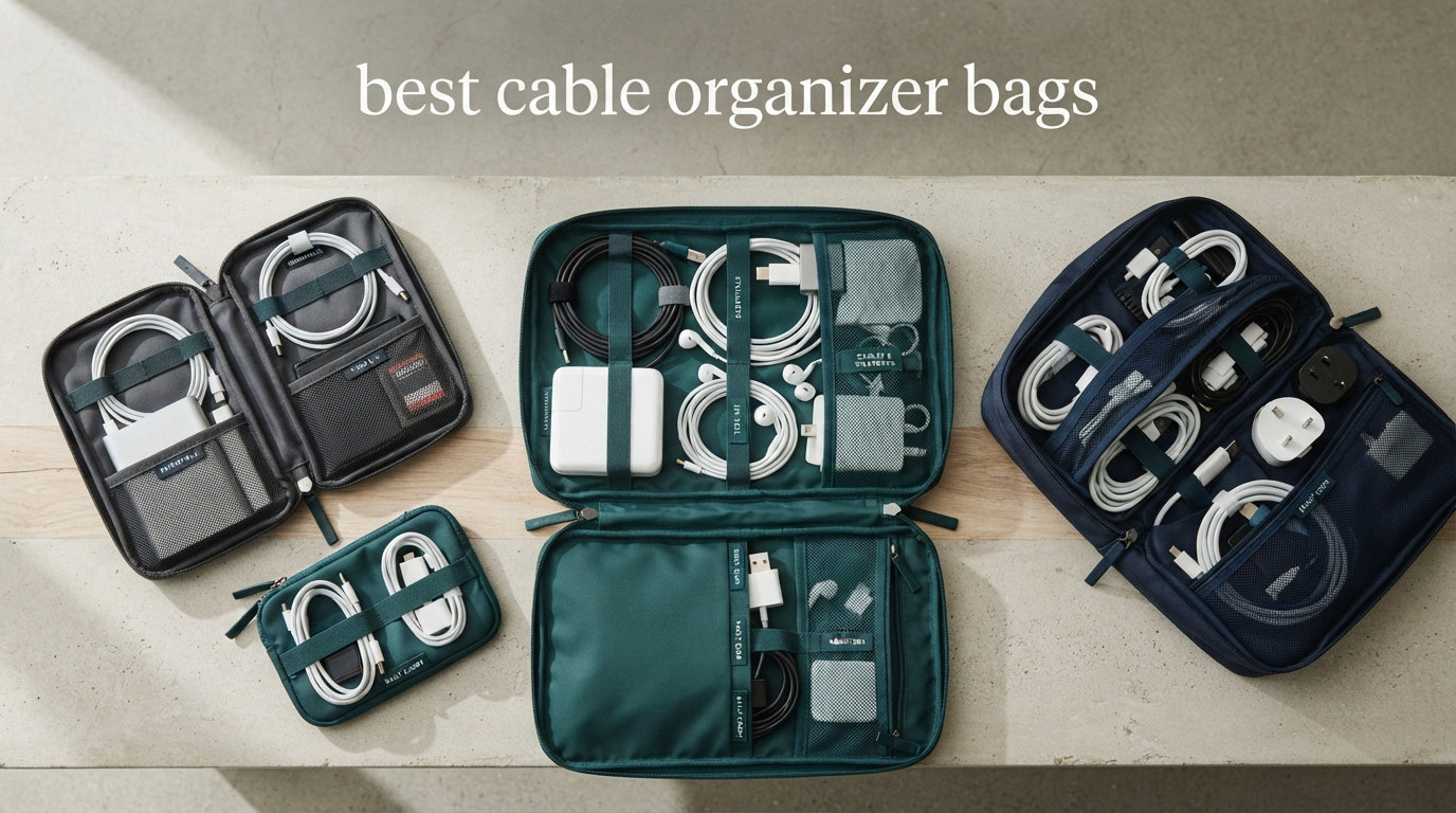 best cable organizer bags