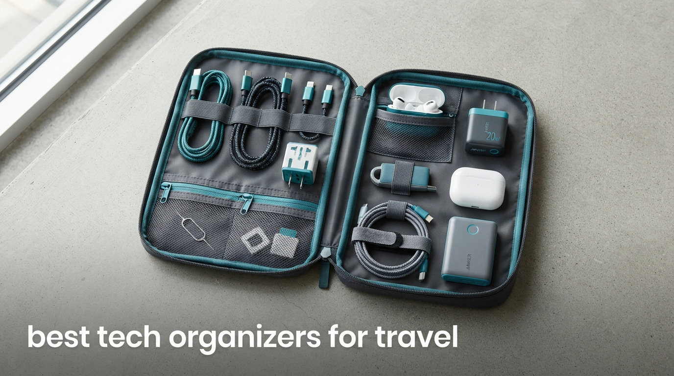 best tech organizers for travel