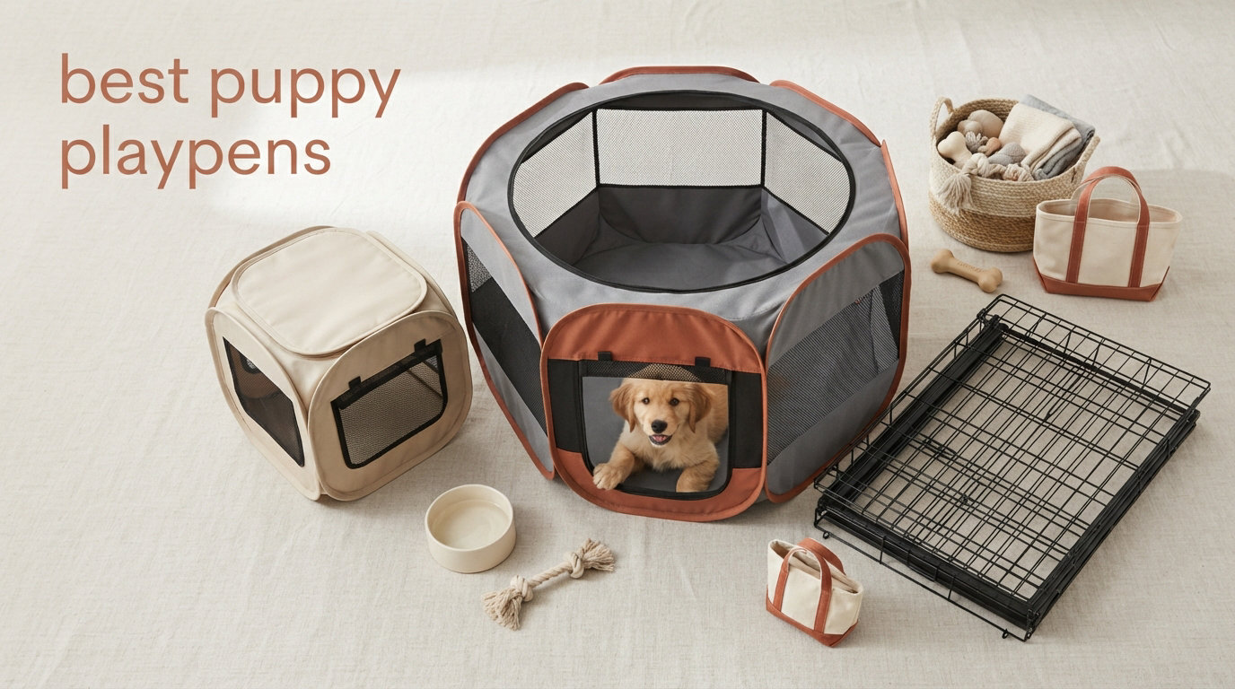 best puppy playpens