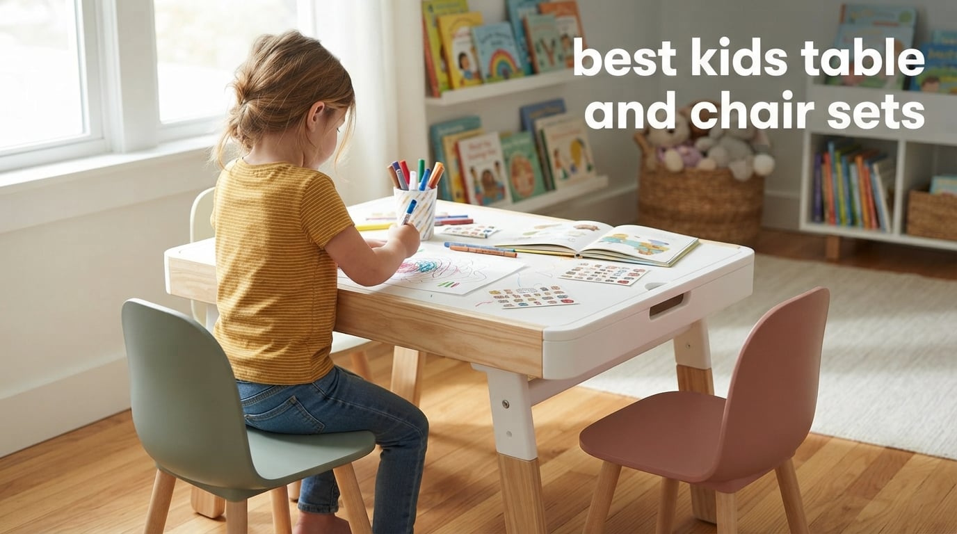 best kids table and chair sets