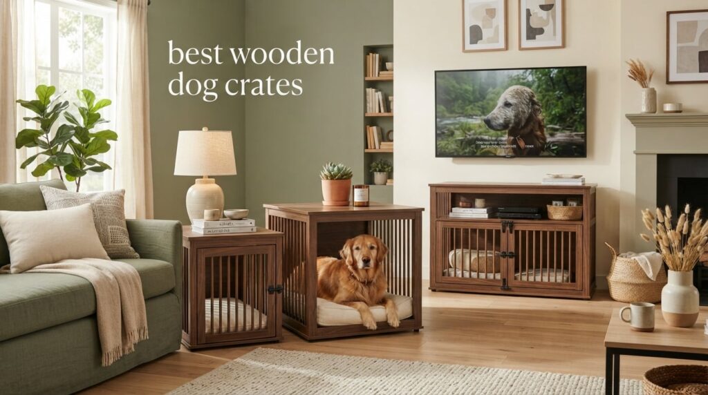 best wooden dog crates