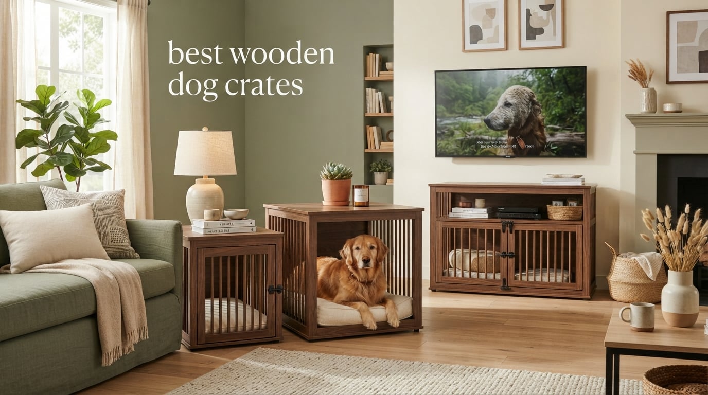 best wooden dog crates