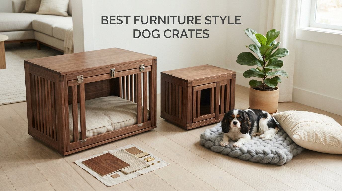 best furniture style dog crates