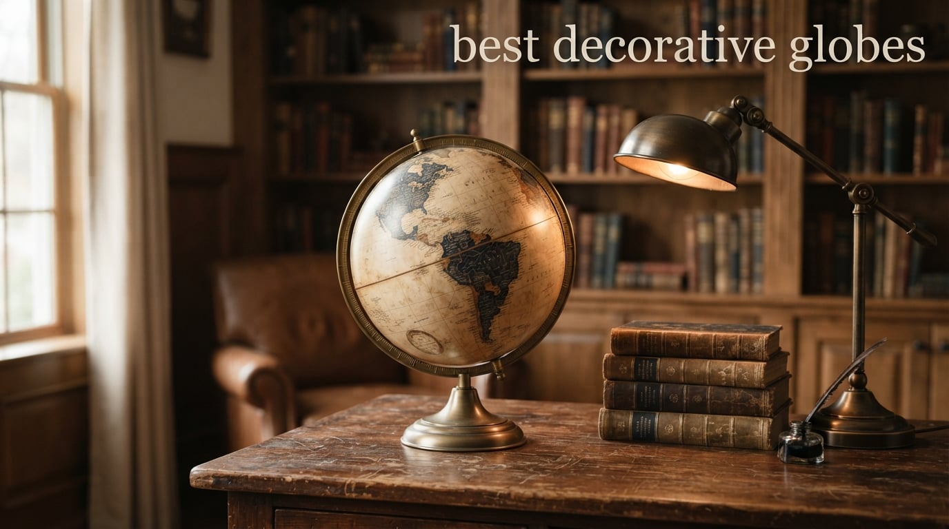best decorative globes