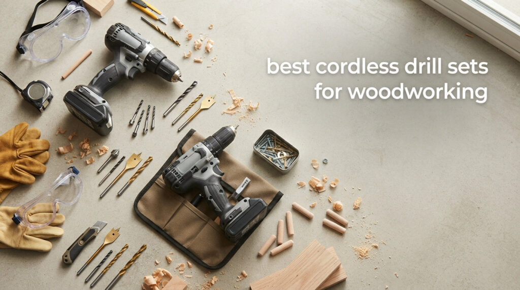 best cordless drill sets for woodworking