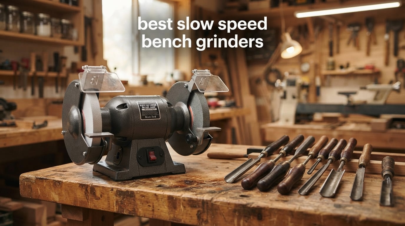 best slow speed bench grinders