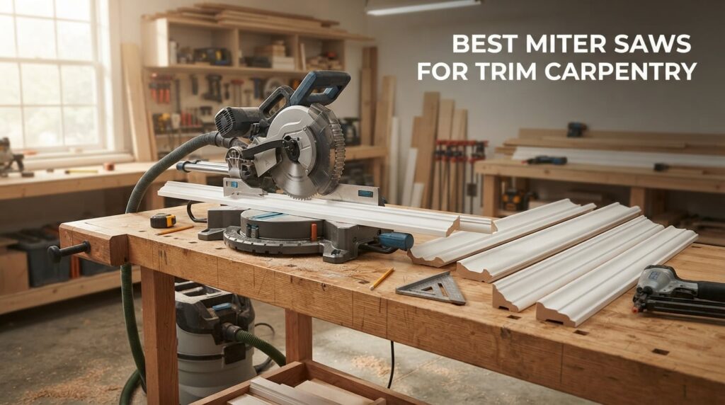 best miter saws for trim carpentry