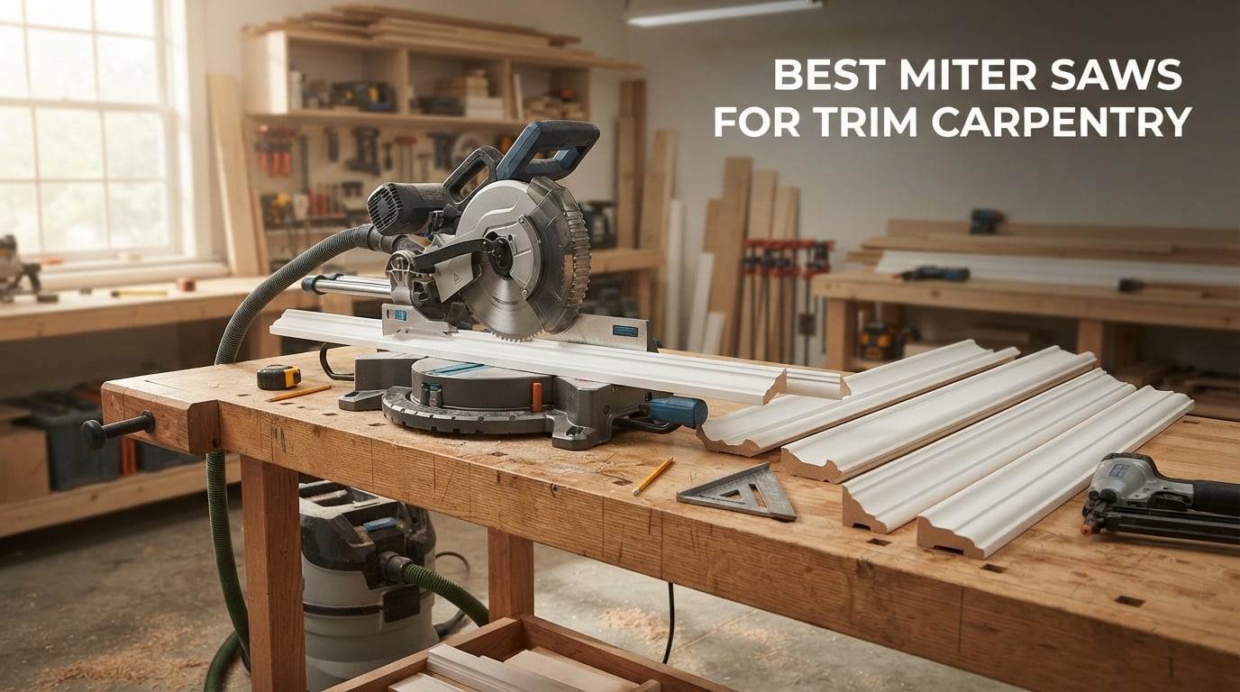 best miter saws for trim carpentry