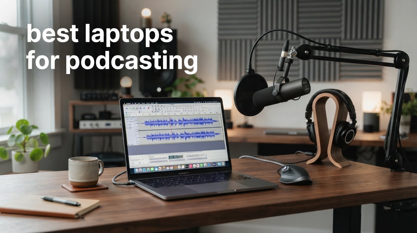 best laptops for podcasting