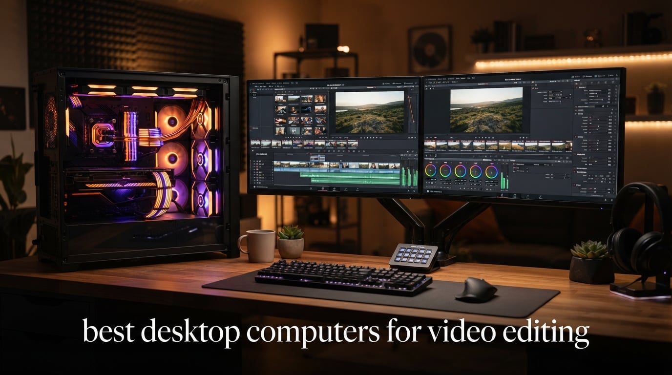 best desktop computers for video editing