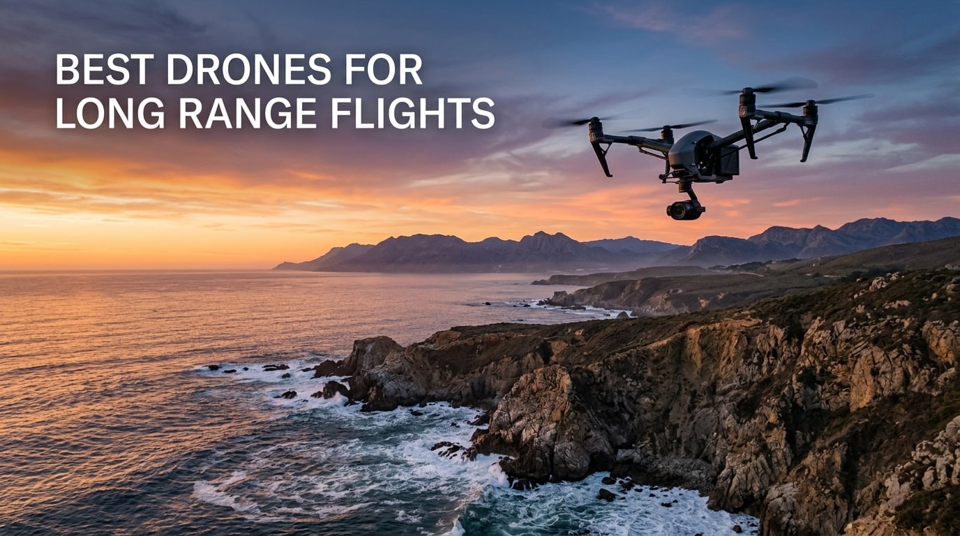 best drones for long range flights