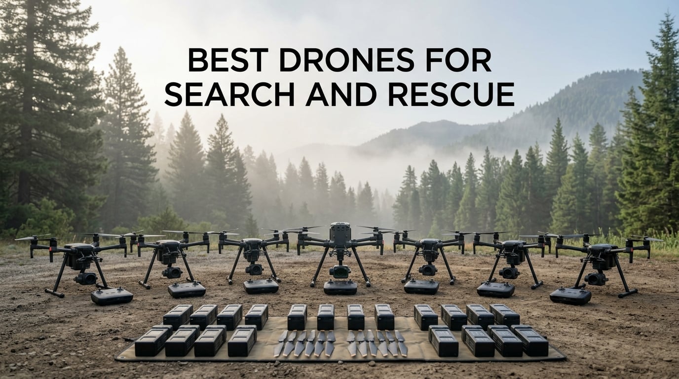 best drones for search and rescue
