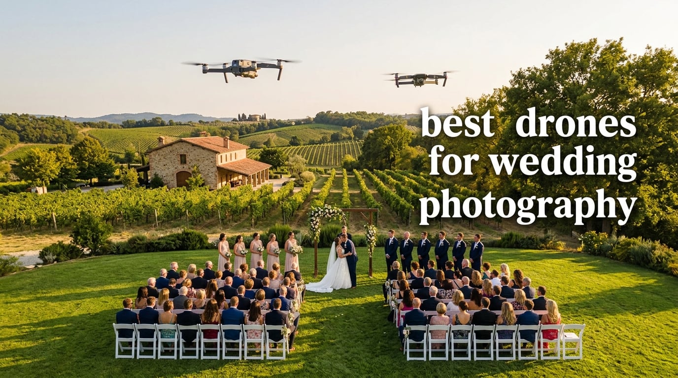 best drones for wedding photography