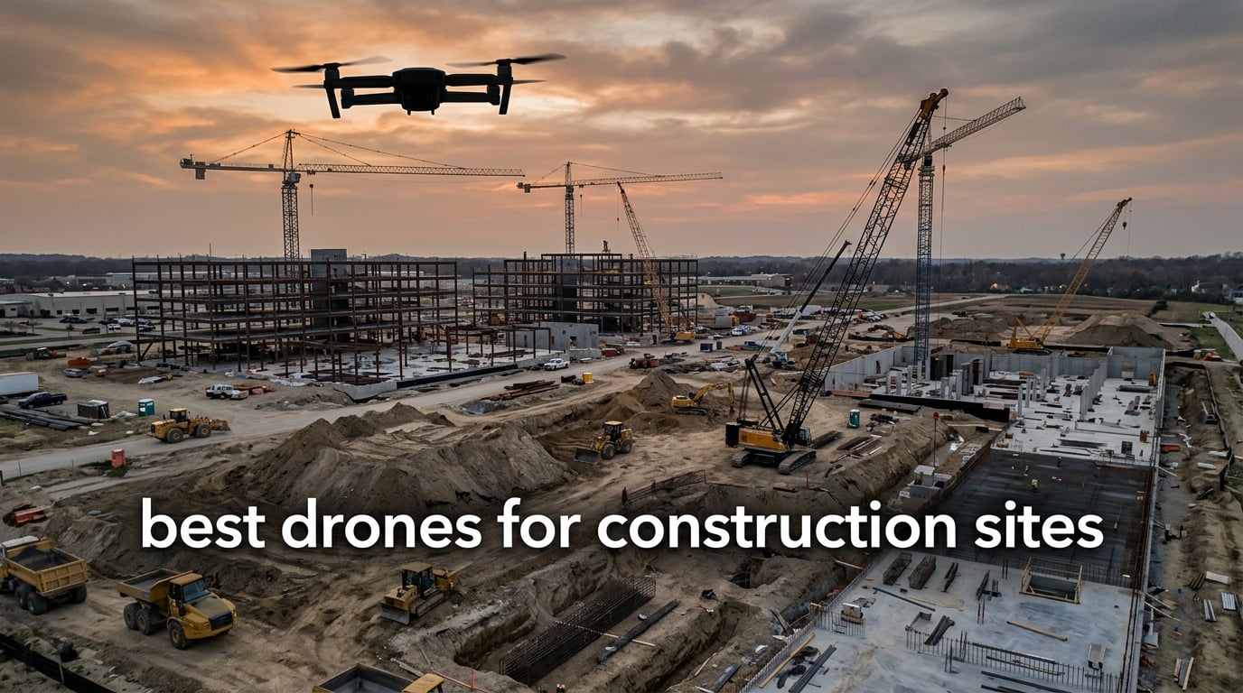 best drones for construction sites