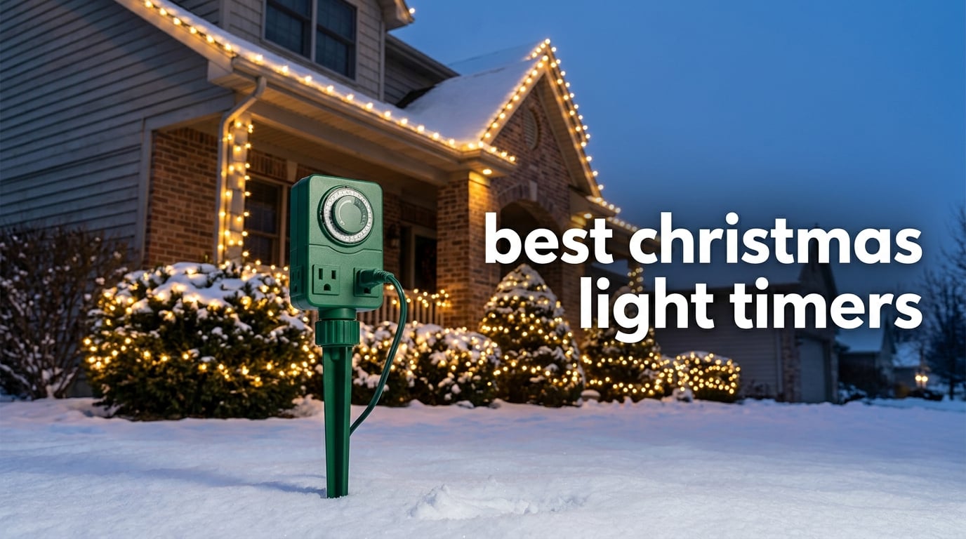 best christmas light timers