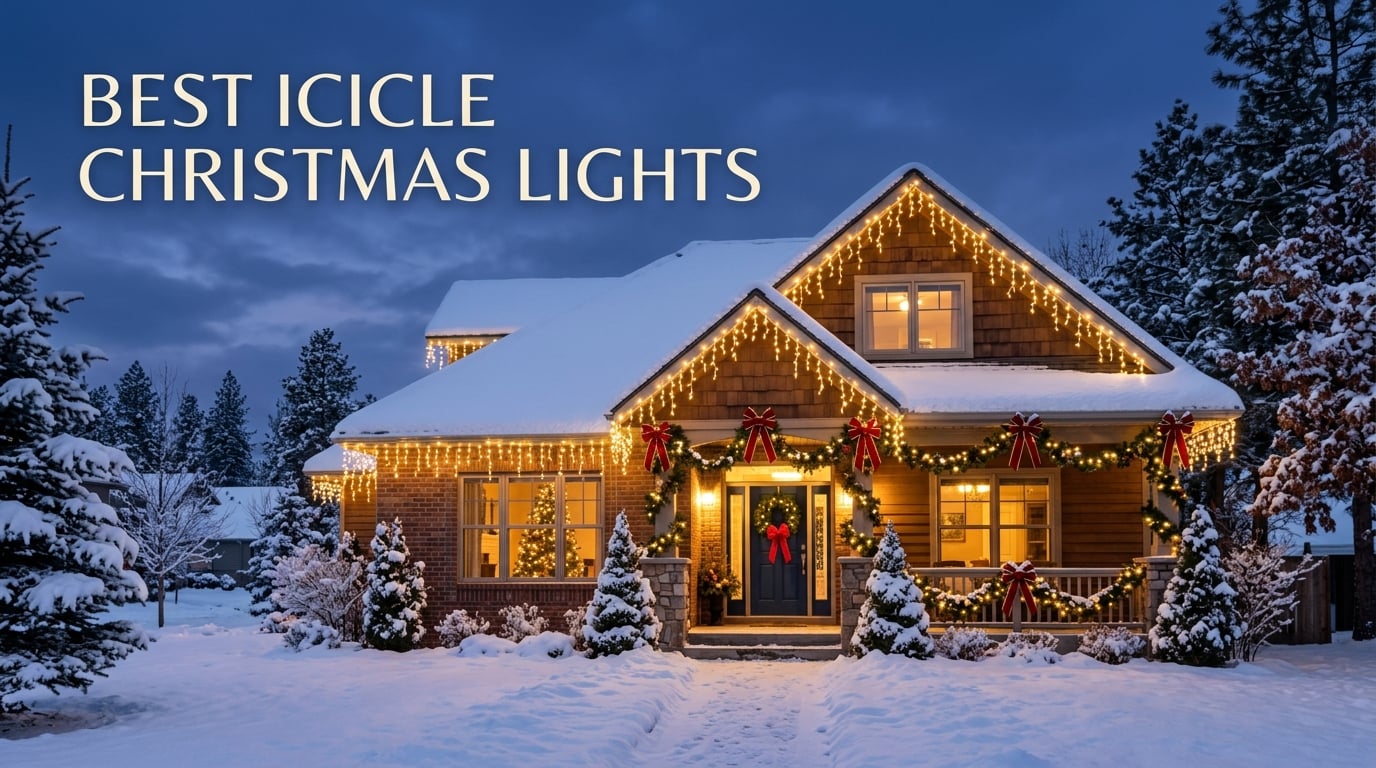 best icicle christmas lights