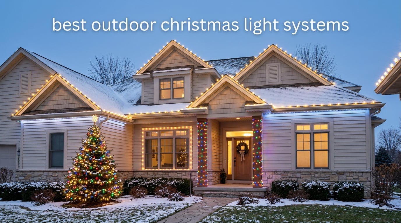 best outdoor christmas light systems