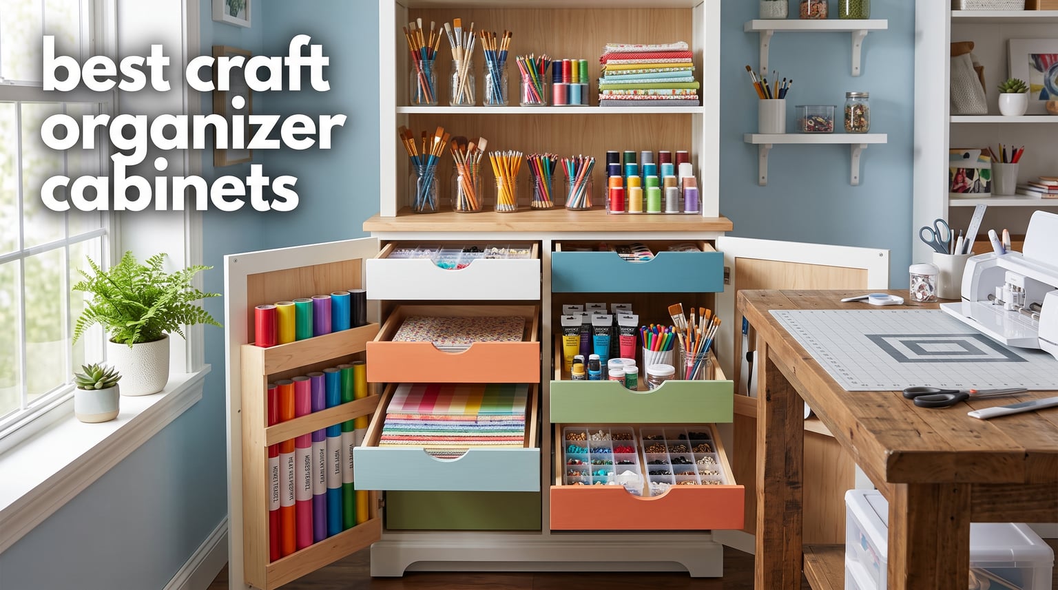 best craft organizer cabinets