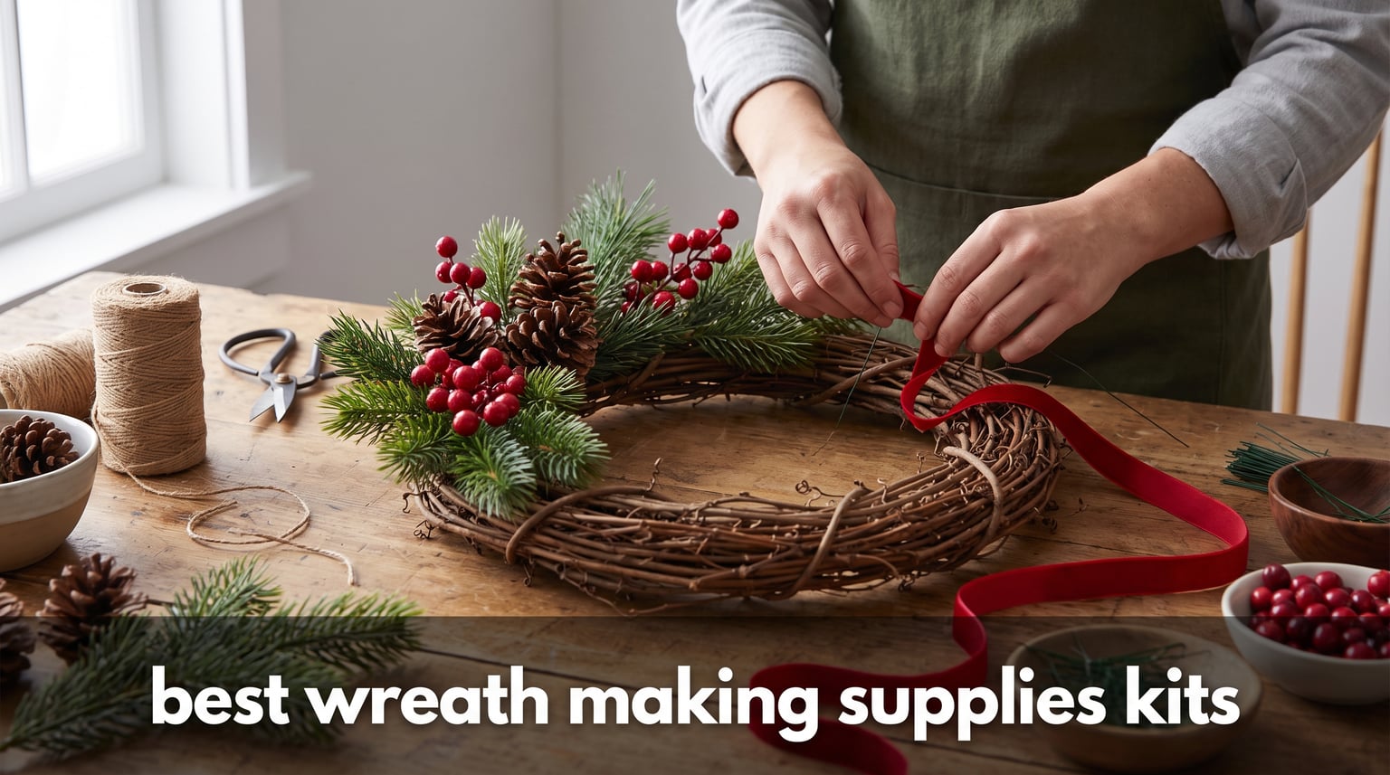best wreath making supplies kits