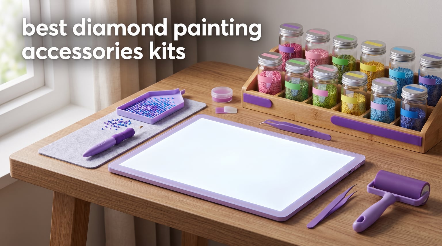 best diamond painting accessories kits