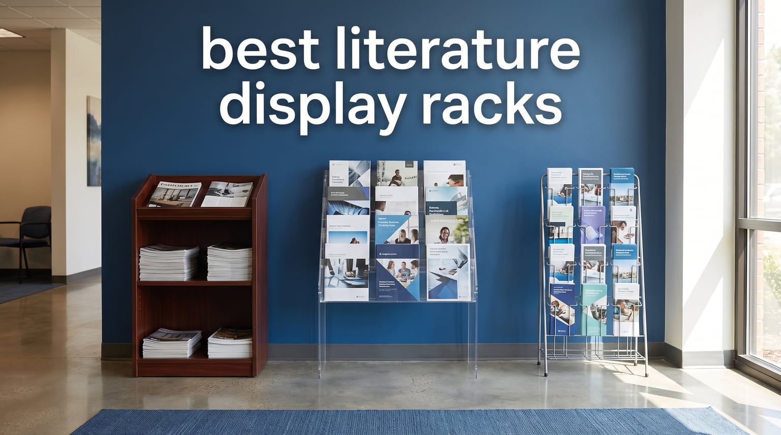 best literature display racks