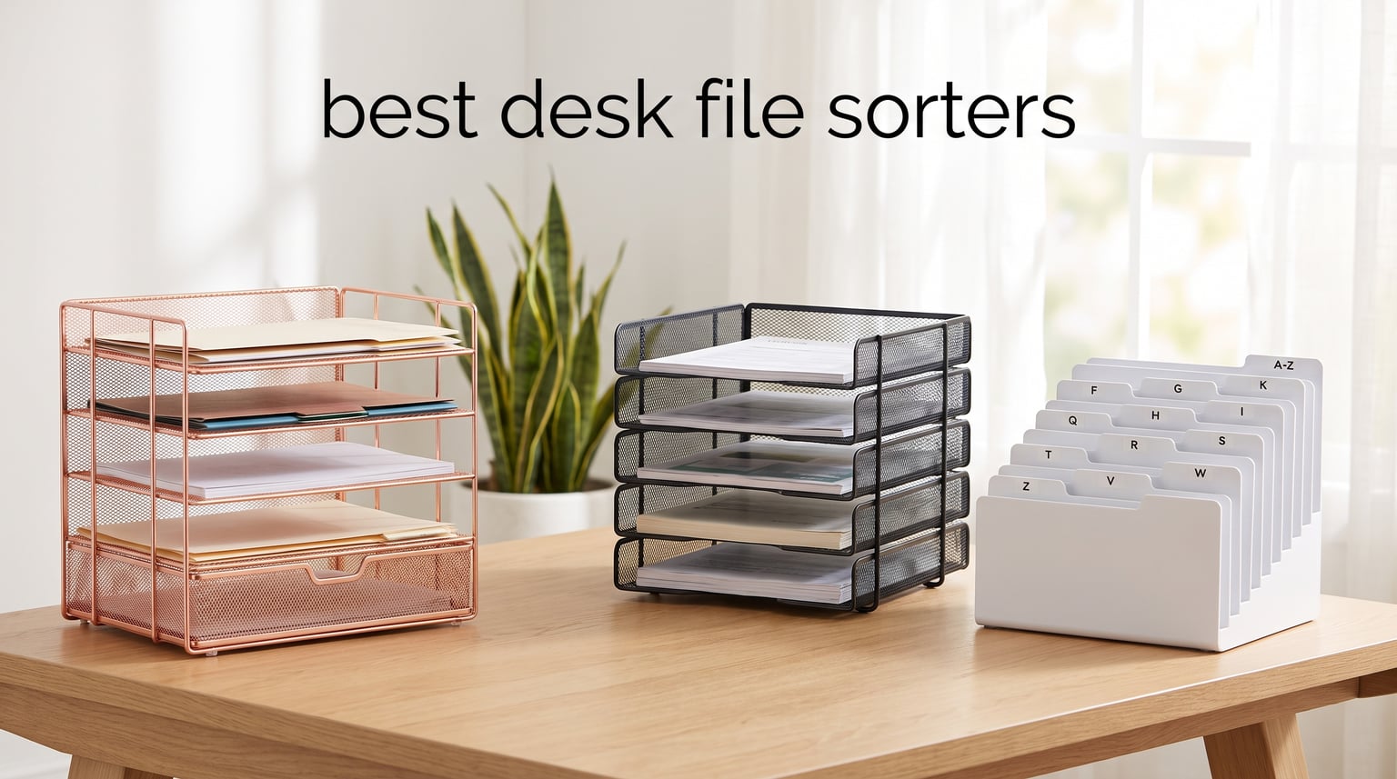 best desk file sorters