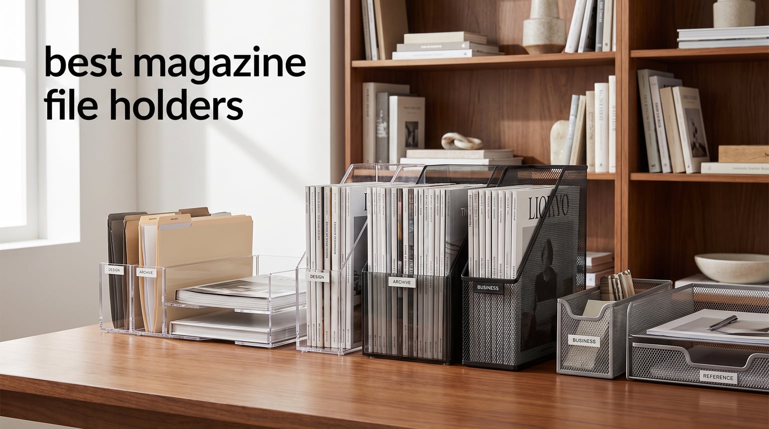 best magazine file holders