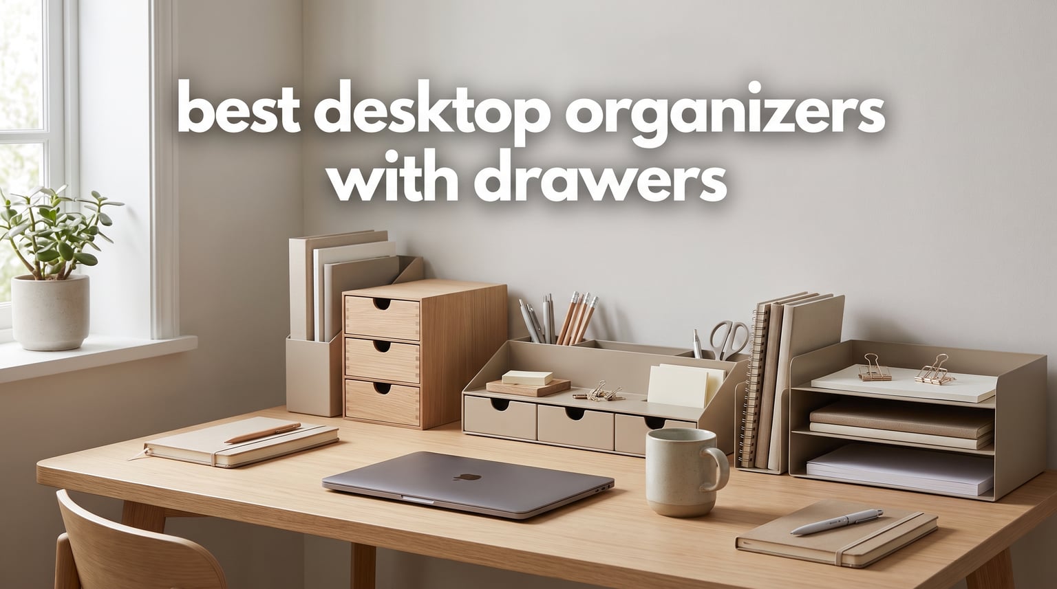 best desktop organizers with drawers