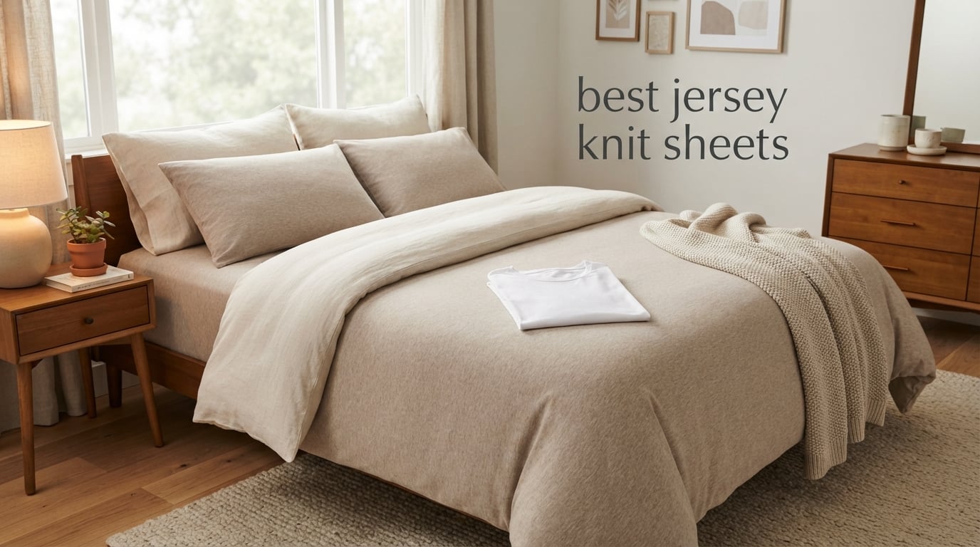 best jersey knit sheets