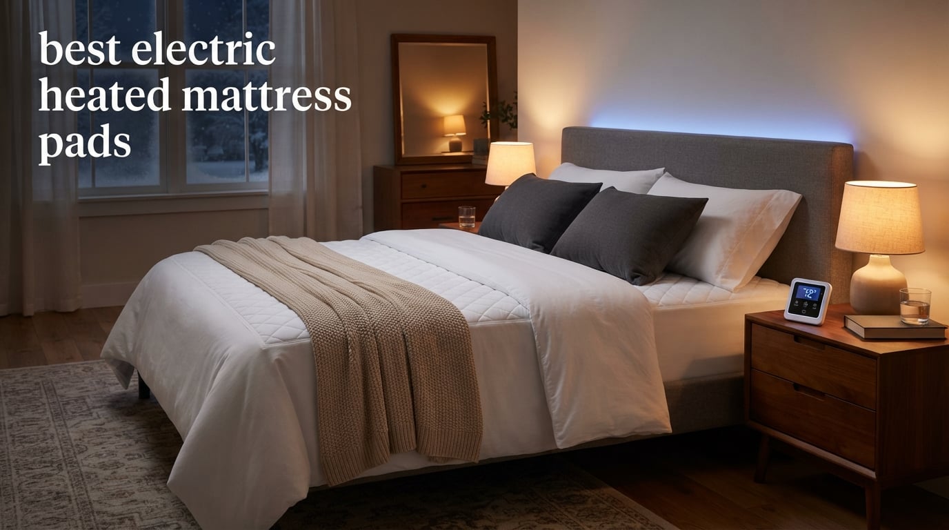 best electric heated mattress pads
