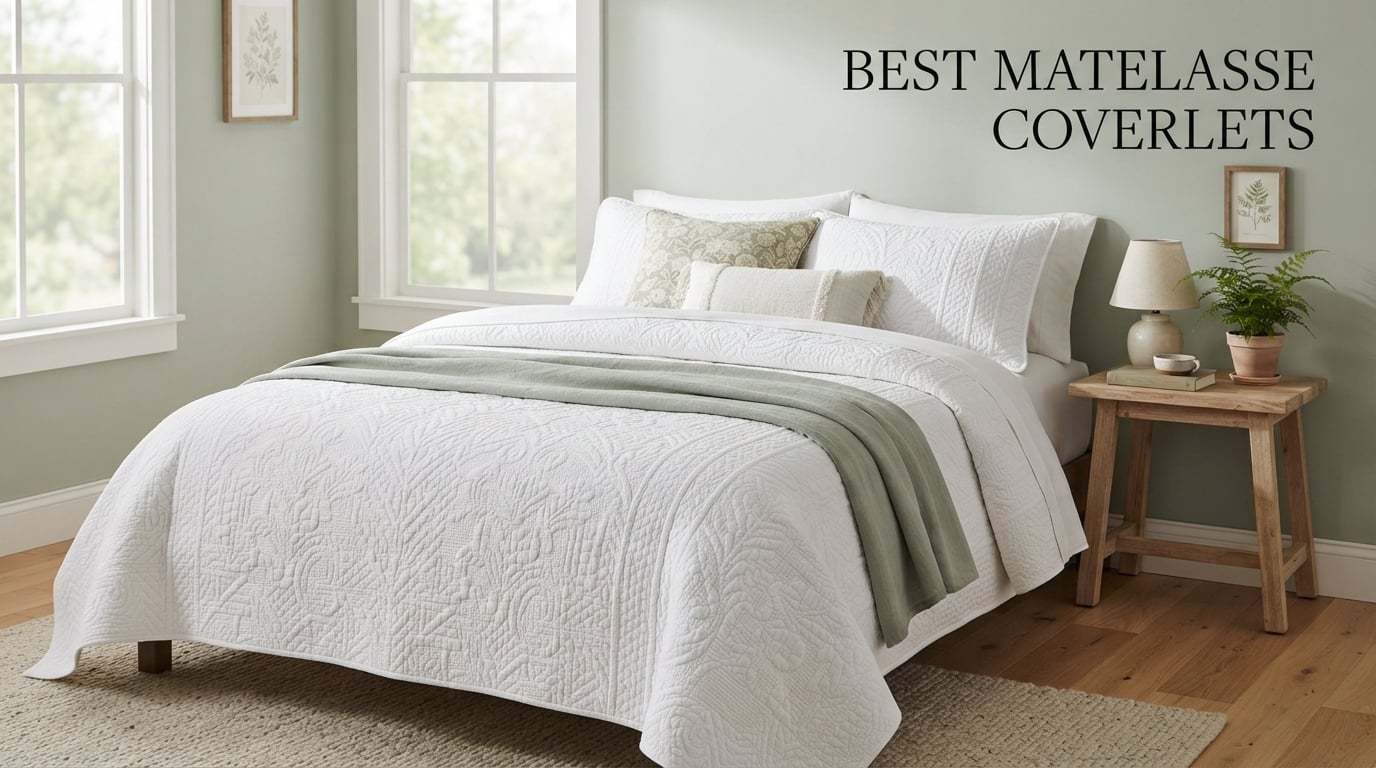 best matelasse coverlets