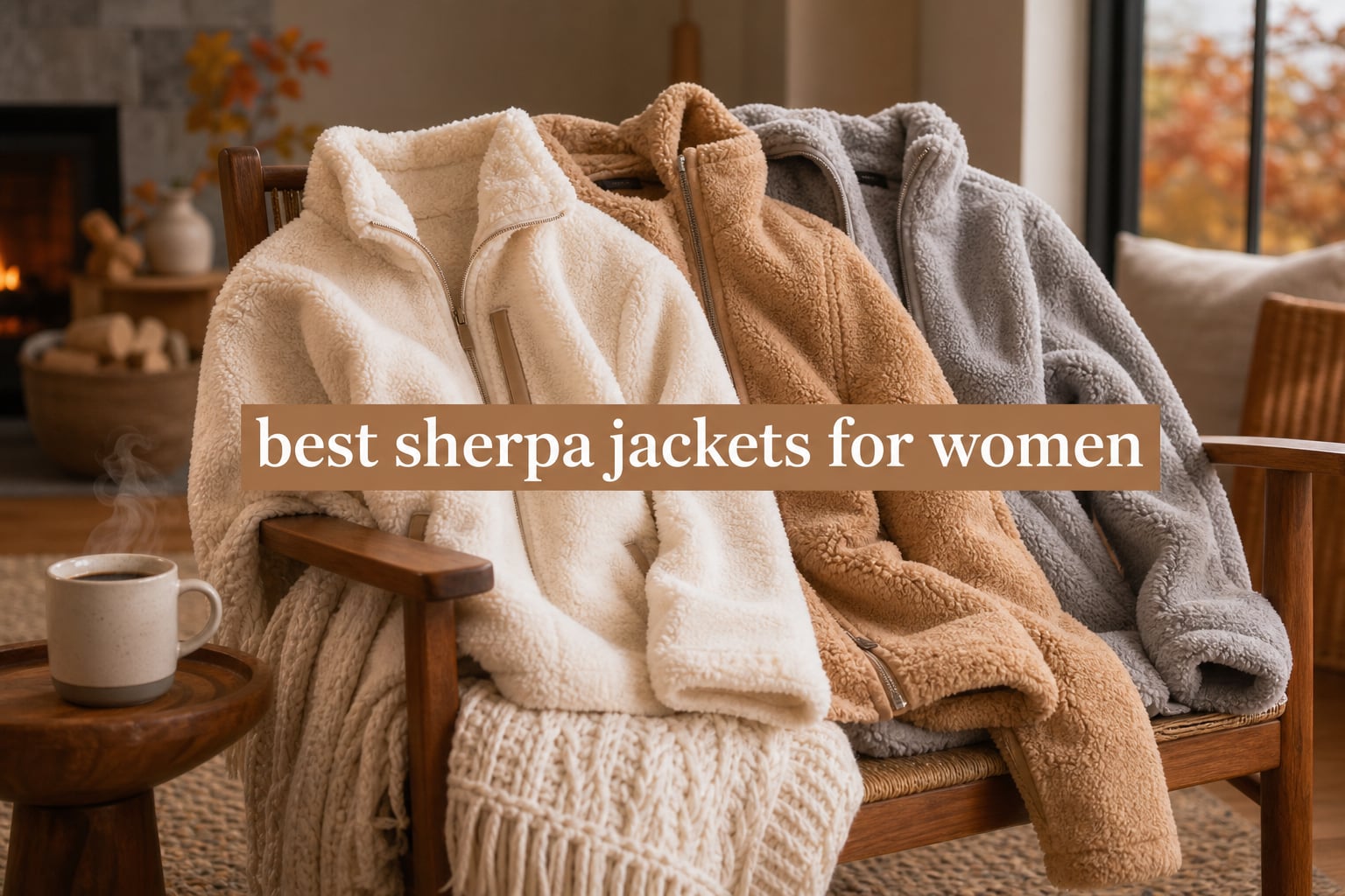 best sherpa jackets for women