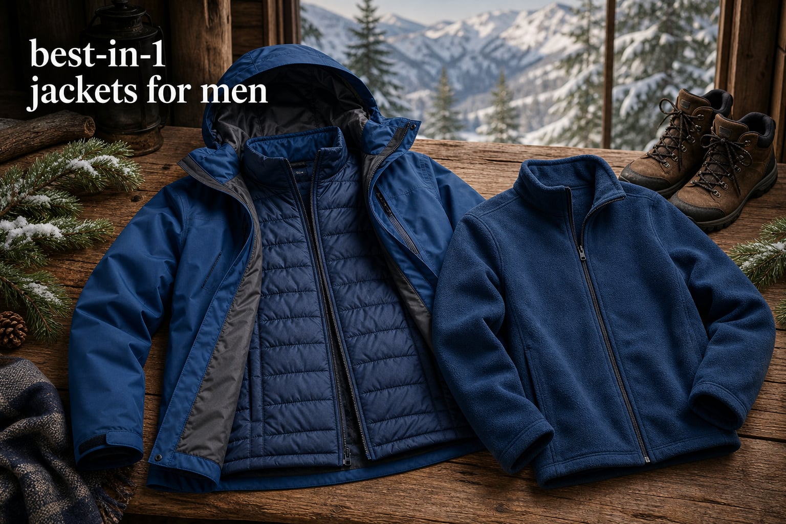 best 3-in-1 jackets for men