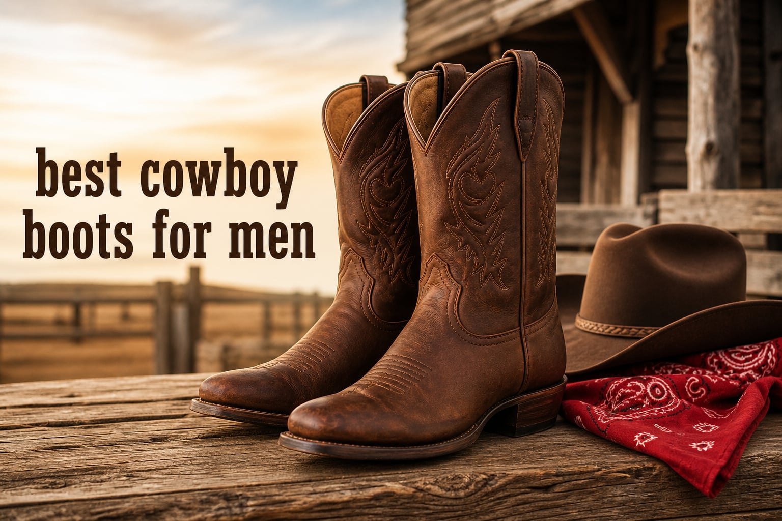 best cowboy boots for men