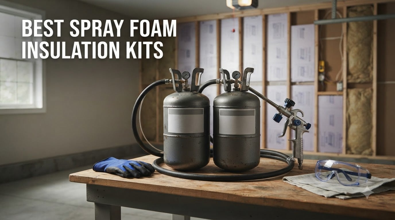 best spray foam insulation kits