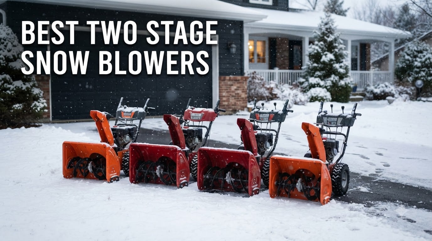 best two stage snow blowers