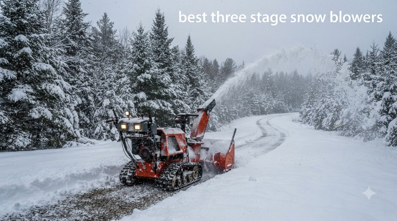 best three stage snow blowers