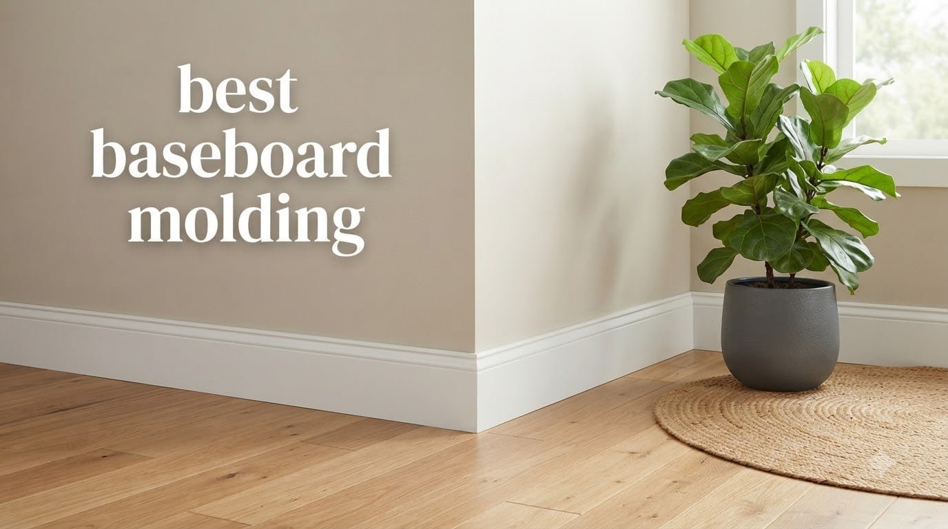 best baseboard molding
